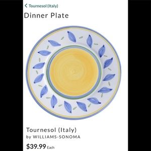 Tournesol (Italy)
by WILLIAMS-SONOMA